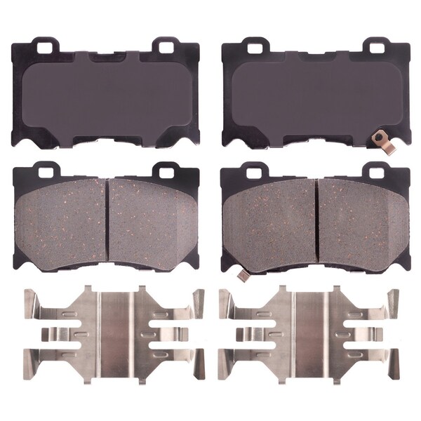 Advics 09-13 Infiniti X35/09-16 Nissan 370Z Spt Disc Brake Pad, Ad1346 AD1346 - main